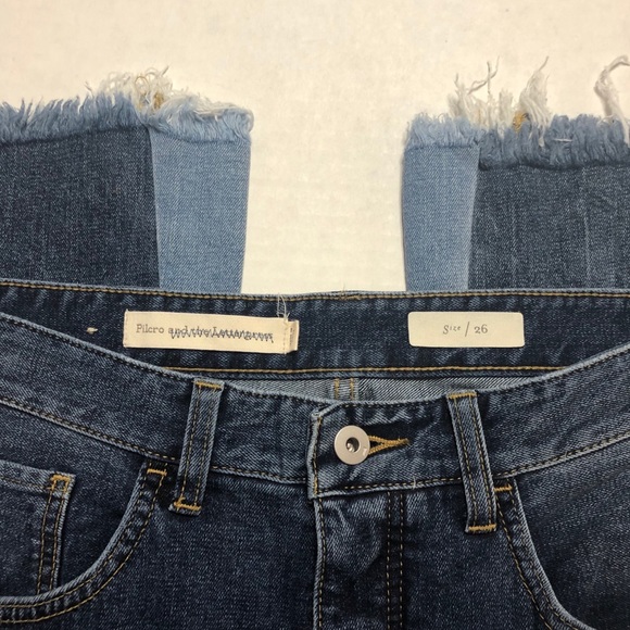 NWT Anthro PILCRO High-Rise Flare Cropped Jeans - Picture 6 of 8